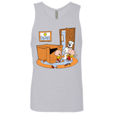 T-Shirts Heather Grey / S Stewie and Brian Men's Premium Tank Top