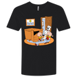 T-Shirts Black / X-Small Stewie and Brian Men's Premium V-Neck