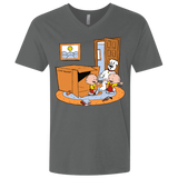 T-Shirts Heavy Metal / X-Small Stewie and Brian Men's Premium V-Neck