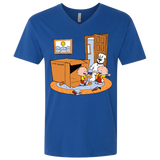 T-Shirts Royal / X-Small Stewie and Brian Men's Premium V-Neck