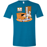 T-Shirts Antique Sapphire / S Stewie and Brian Men's Semi-Fitted Softstyle