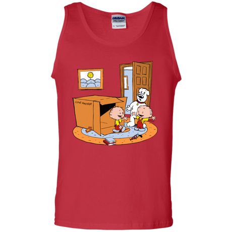 T-Shirts Red / S Stewie and Brian Men's Tank Top