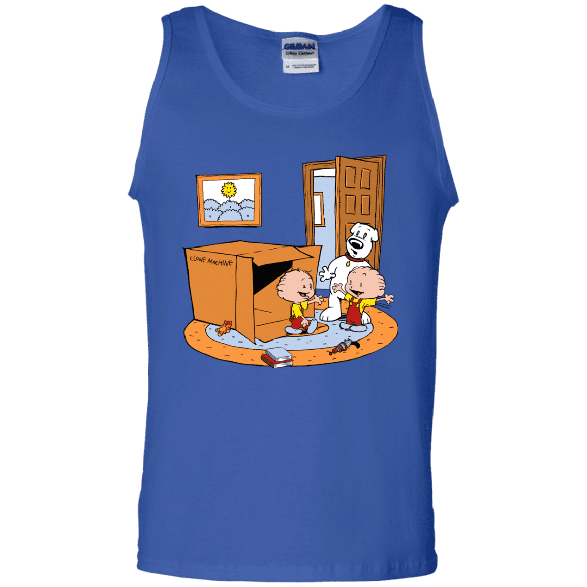 T-Shirts Royal / S Stewie and Brian Men's Tank Top