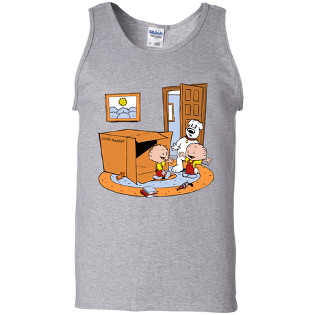 T-Shirts Sport Grey / S Stewie and Brian Men's Tank Top