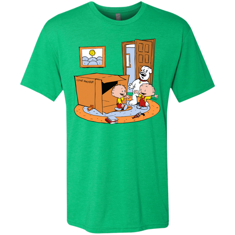 T-Shirts Envy / S Stewie and Brian Men's Triblend T-Shirt