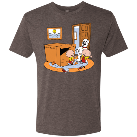 T-Shirts Macchiato / S Stewie and Brian Men's Triblend T-Shirt