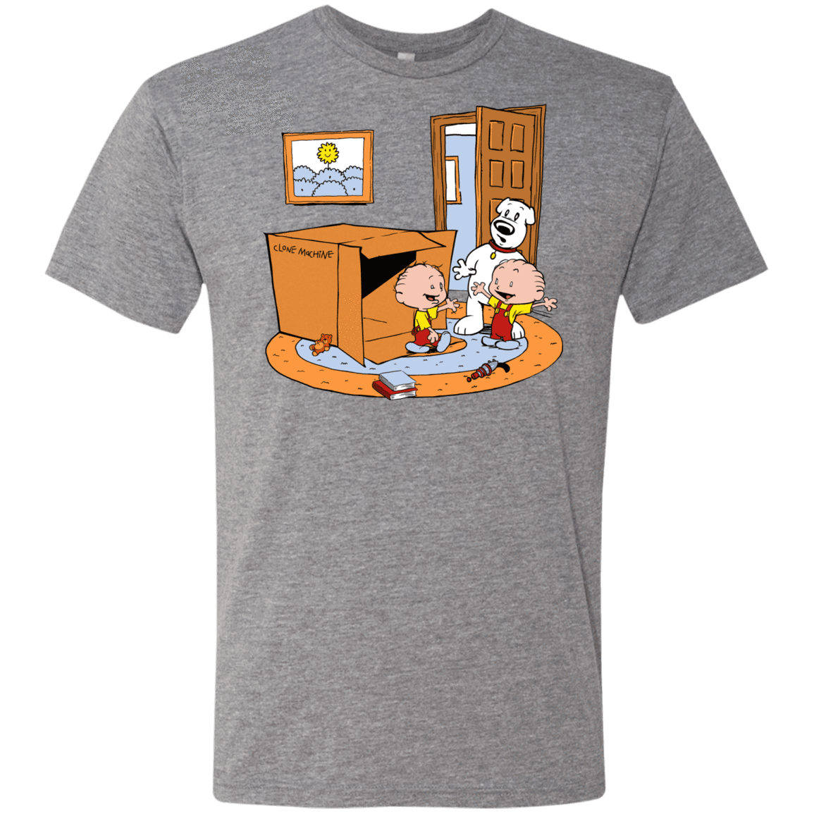 T-Shirts Premium Heather / S Stewie and Brian Men's Triblend T-Shirt