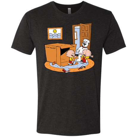T-Shirts Vintage Black / S Stewie and Brian Men's Triblend T-Shirt
