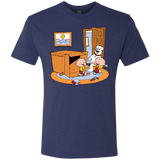 T-Shirts Vintage Navy / S Stewie and Brian Men's Triblend T-Shirt