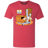 T-Shirts Vintage Red / S Stewie and Brian Men's Triblend T-Shirt