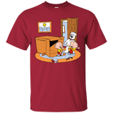 T-Shirts Cardinal / S Stewie and Brian T-Shirt