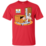 T-Shirts Red / S Stewie and Brian T-Shirt