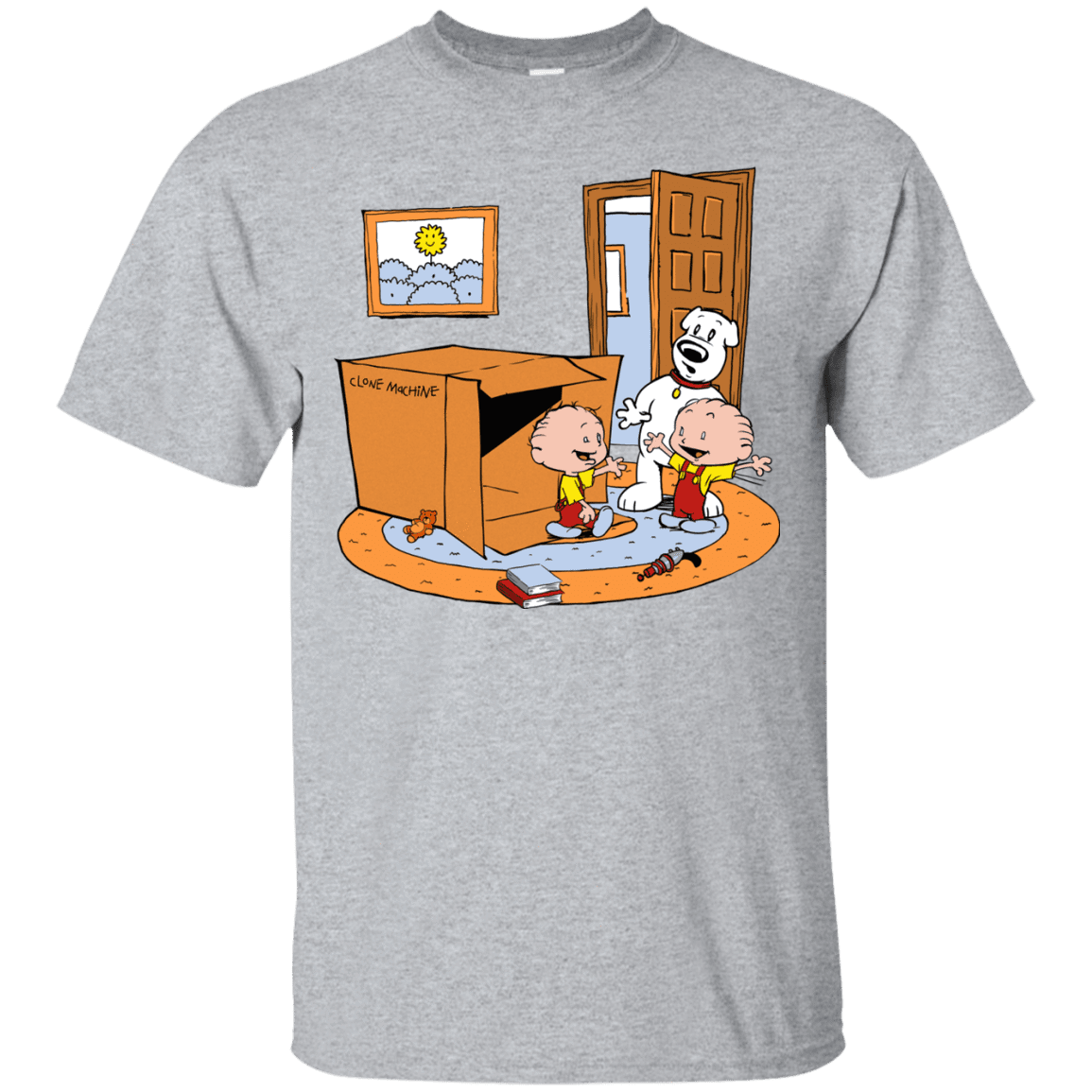 T-Shirts Sport Grey / S Stewie and Brian T-Shirt