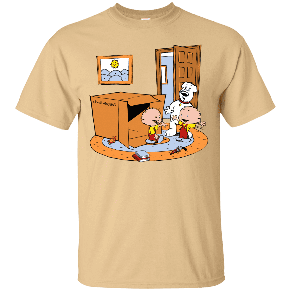 T-Shirts Vegas Gold / S Stewie and Brian T-Shirt