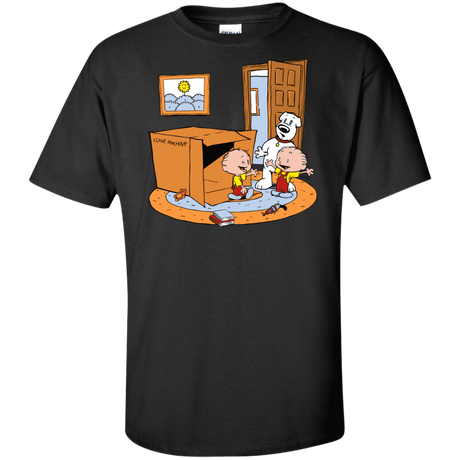 T-Shirts Black / XLT Stewie and Brian Tall T-Shirt