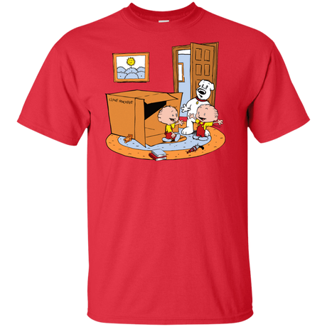 T-Shirts Red / XLT Stewie and Brian Tall T-Shirt