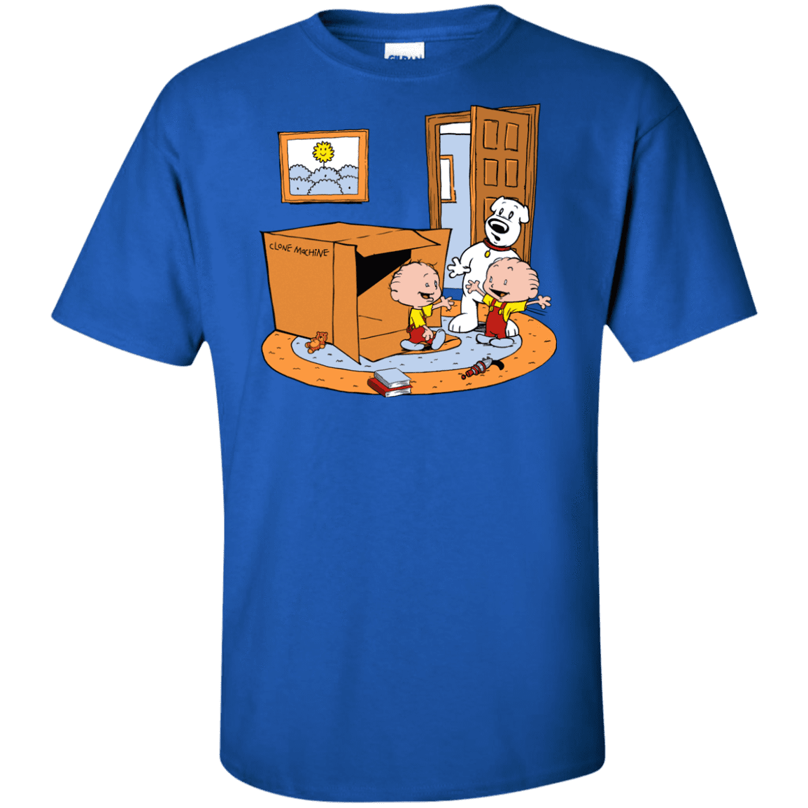 T-Shirts Royal / XLT Stewie and Brian Tall T-Shirt