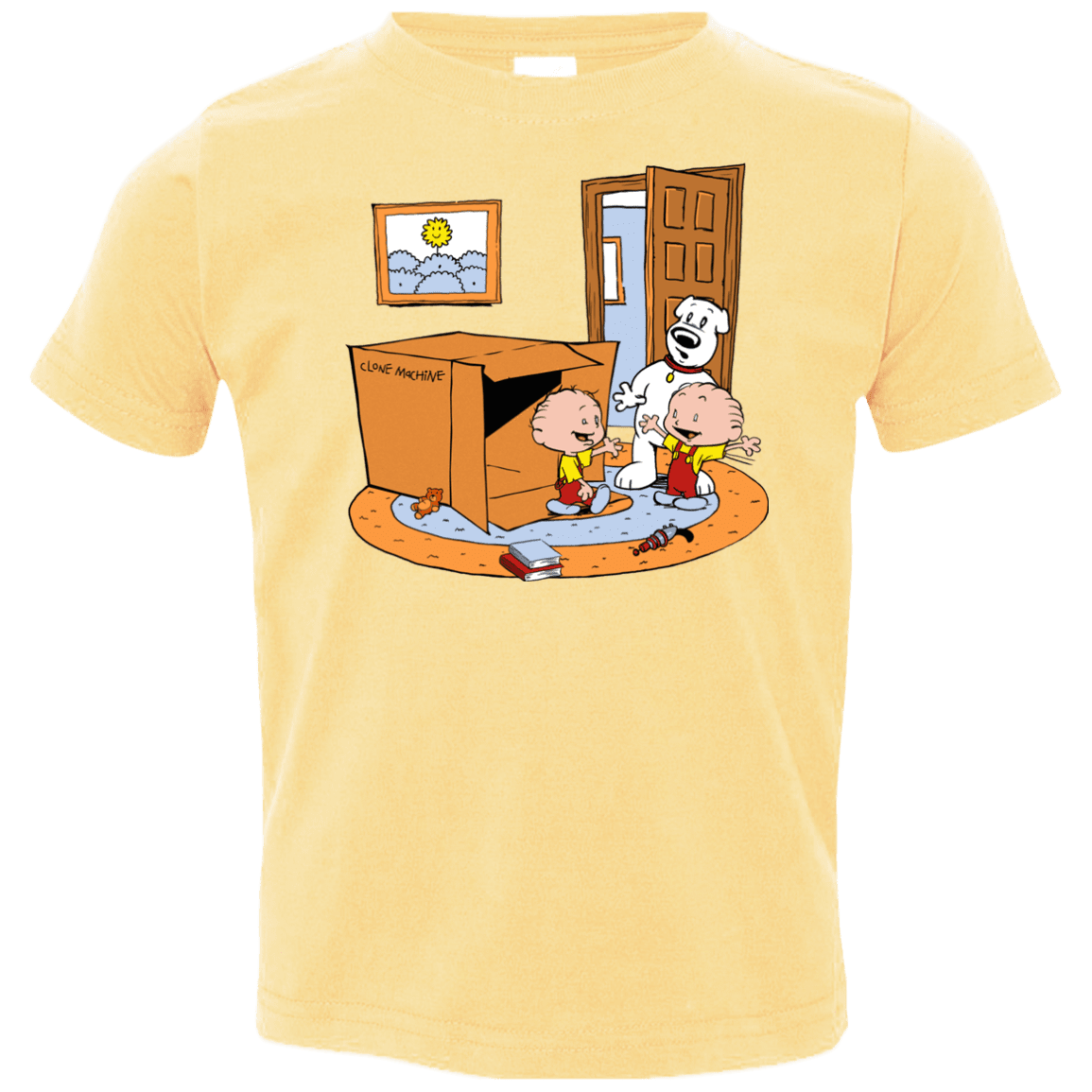 T-Shirts Butter / 2T Stewie and Brian Toddler Premium T-Shirt