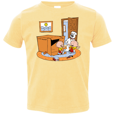 T-Shirts Butter / 2T Stewie and Brian Toddler Premium T-Shirt