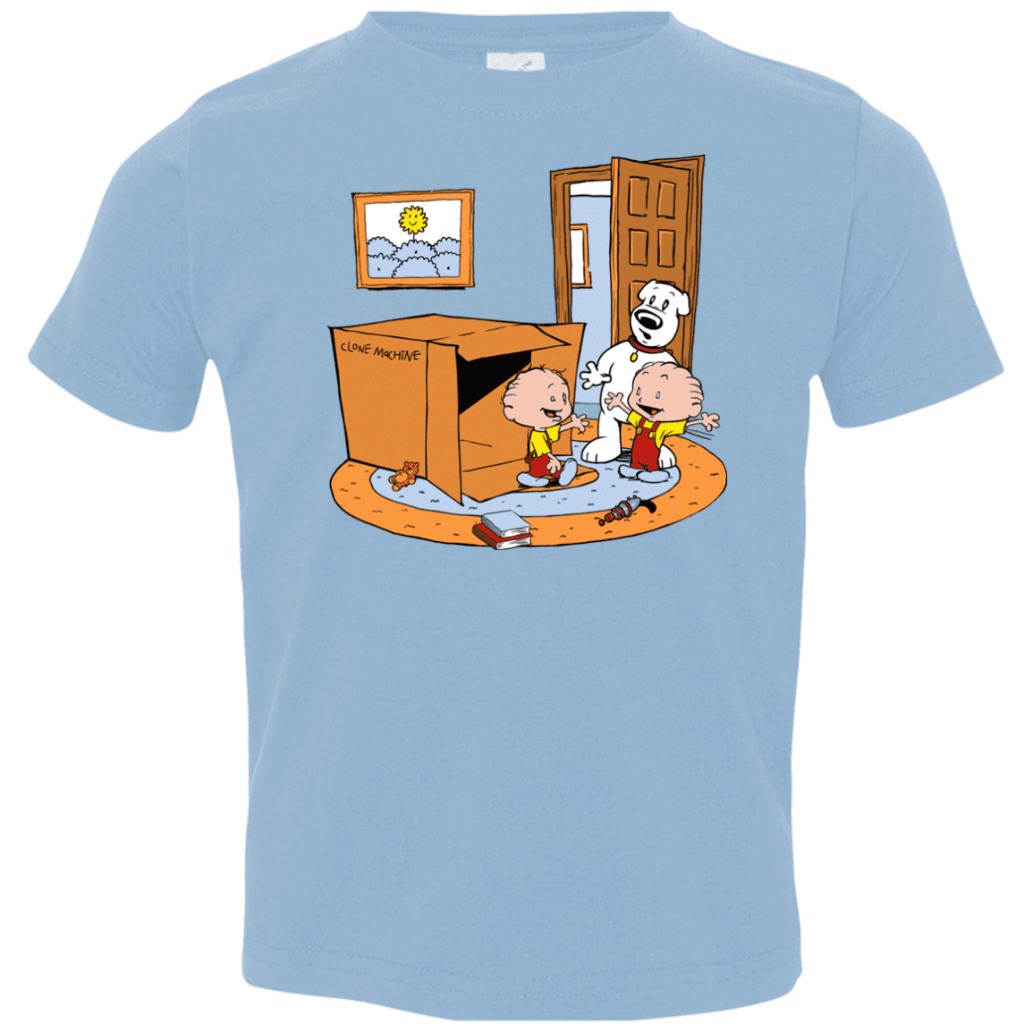 T-Shirts Light Blue / 2T Stewie and Brian Toddler Premium T-Shirt