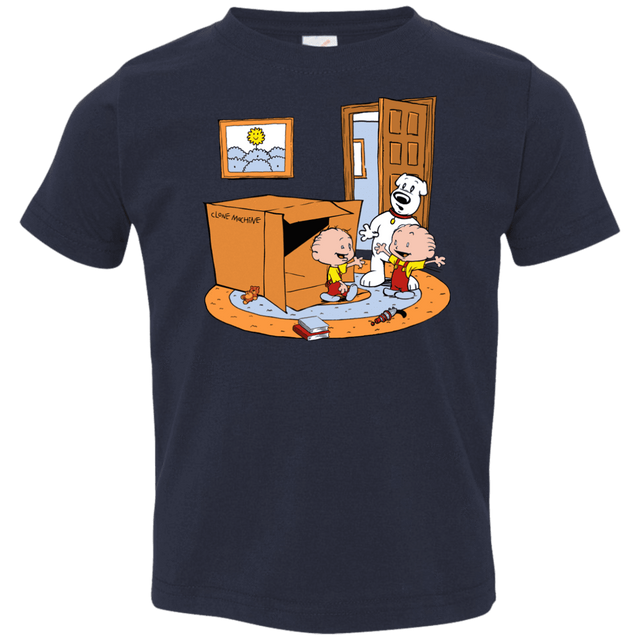 T-Shirts Navy / 2T Stewie and Brian Toddler Premium T-Shirt