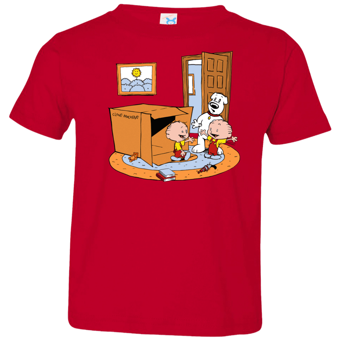 T-Shirts Red / 2T Stewie and Brian Toddler Premium T-Shirt