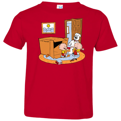 T-Shirts Red / 2T Stewie and Brian Toddler Premium T-Shirt