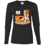 T-Shirts Black / S Stewie and Brian Women's Long Sleeve T-Shirt