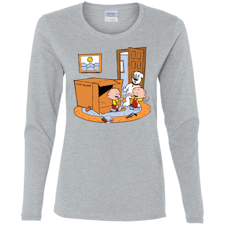 T-Shirts Sport Grey / S Stewie and Brian Women's Long Sleeve T-Shirt