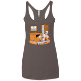 T-Shirts Macchiato / X-Small Stewie and Brian Women's Triblend Racerback Tank