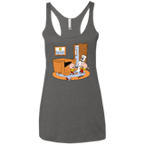 T-Shirts Premium Heather / X-Small Stewie and Brian Women's Triblend Racerback Tank