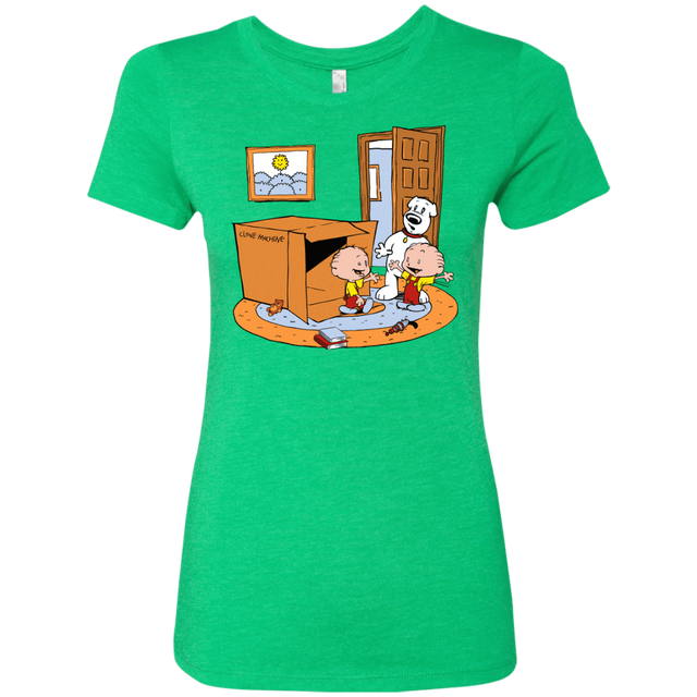 T-Shirts Envy / S Stewie and Brian Women's Triblend T-Shirt