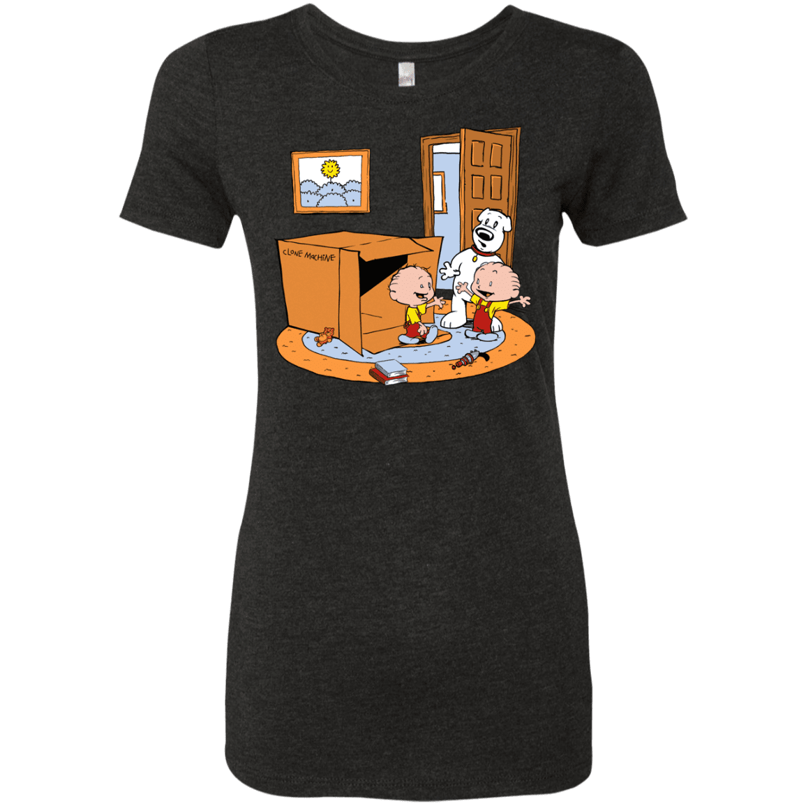 T-Shirts Vintage Black / S Stewie and Brian Women's Triblend T-Shirt