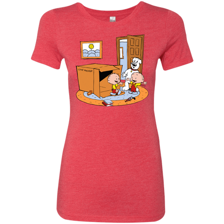 T-Shirts Vintage Red / S Stewie and Brian Women's Triblend T-Shirt