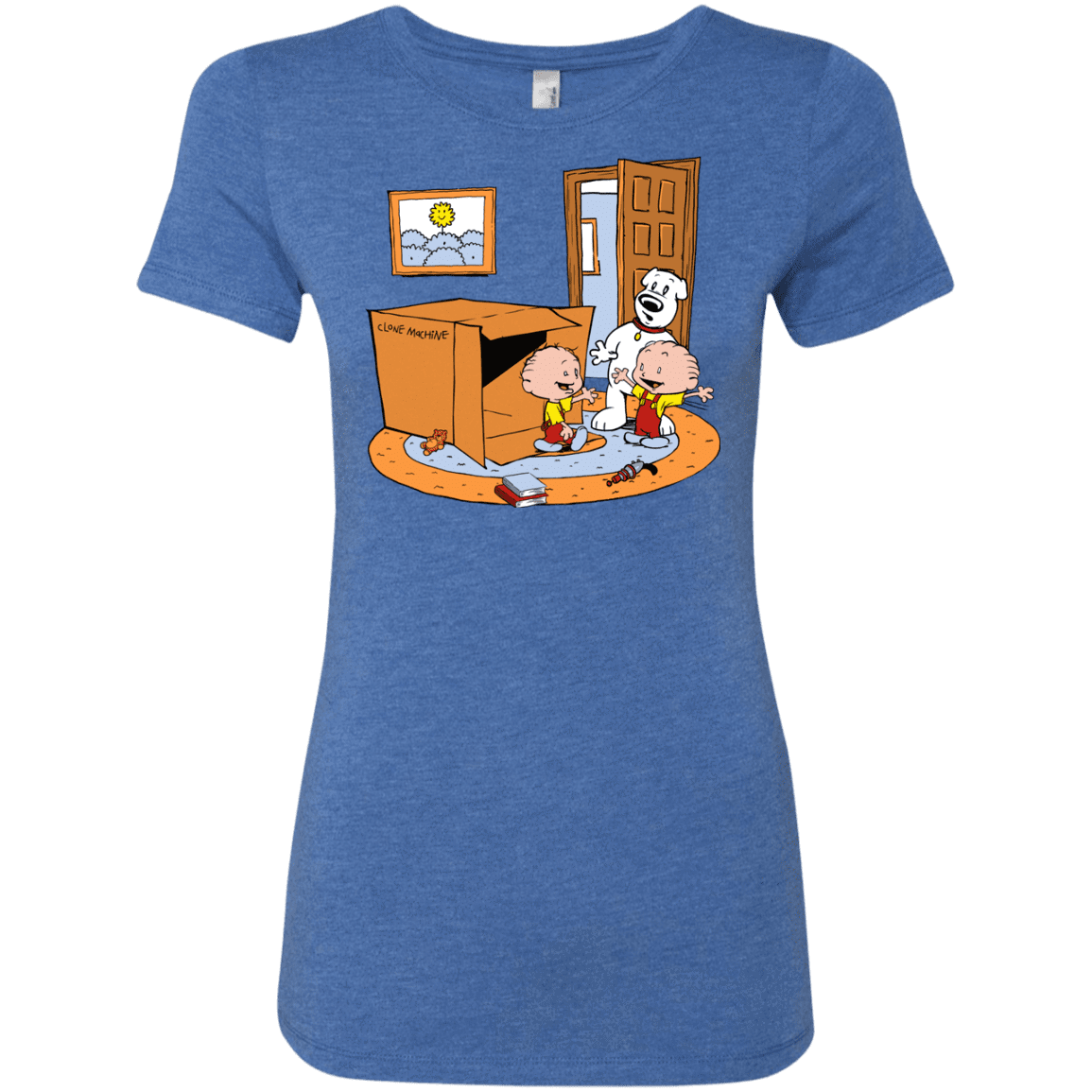 T-Shirts Vintage Royal / S Stewie and Brian Women's Triblend T-Shirt