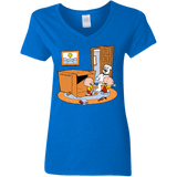 T-Shirts Royal / S Stewie and Brian Women's V-Neck T-Shirt