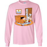 T-Shirts Light Pink / YS Stewie and Brian Youth Long Sleeve T-Shirt