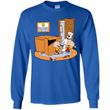 T-Shirts Royal / YS Stewie and Brian Youth Long Sleeve T-Shirt