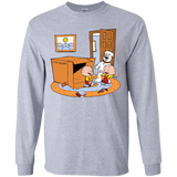 T-Shirts Sport Grey / YS Stewie and Brian Youth Long Sleeve T-Shirt