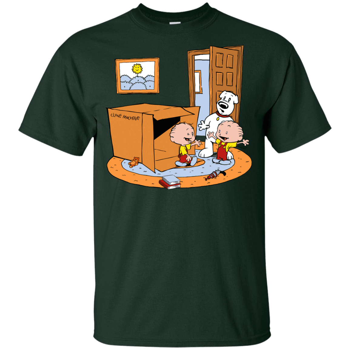 T-Shirts Forest / YXS Stewie and Brian Youth T-Shirt