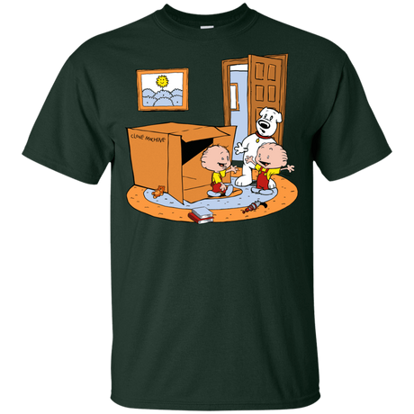 T-Shirts Forest / YXS Stewie and Brian Youth T-Shirt