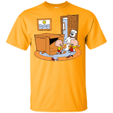 T-Shirts Gold / YXS Stewie and Brian Youth T-Shirt