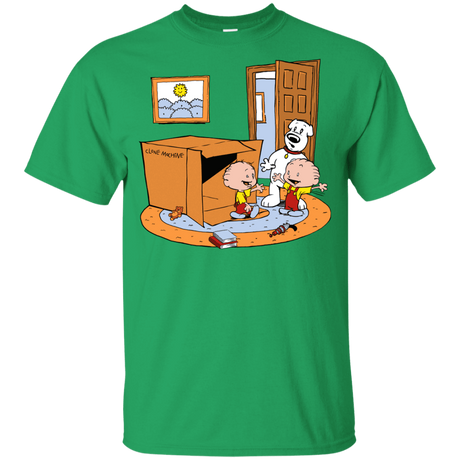 T-Shirts Irish Green / YXS Stewie and Brian Youth T-Shirt