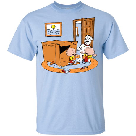 T-Shirts Light Blue / YXS Stewie and Brian Youth T-Shirt