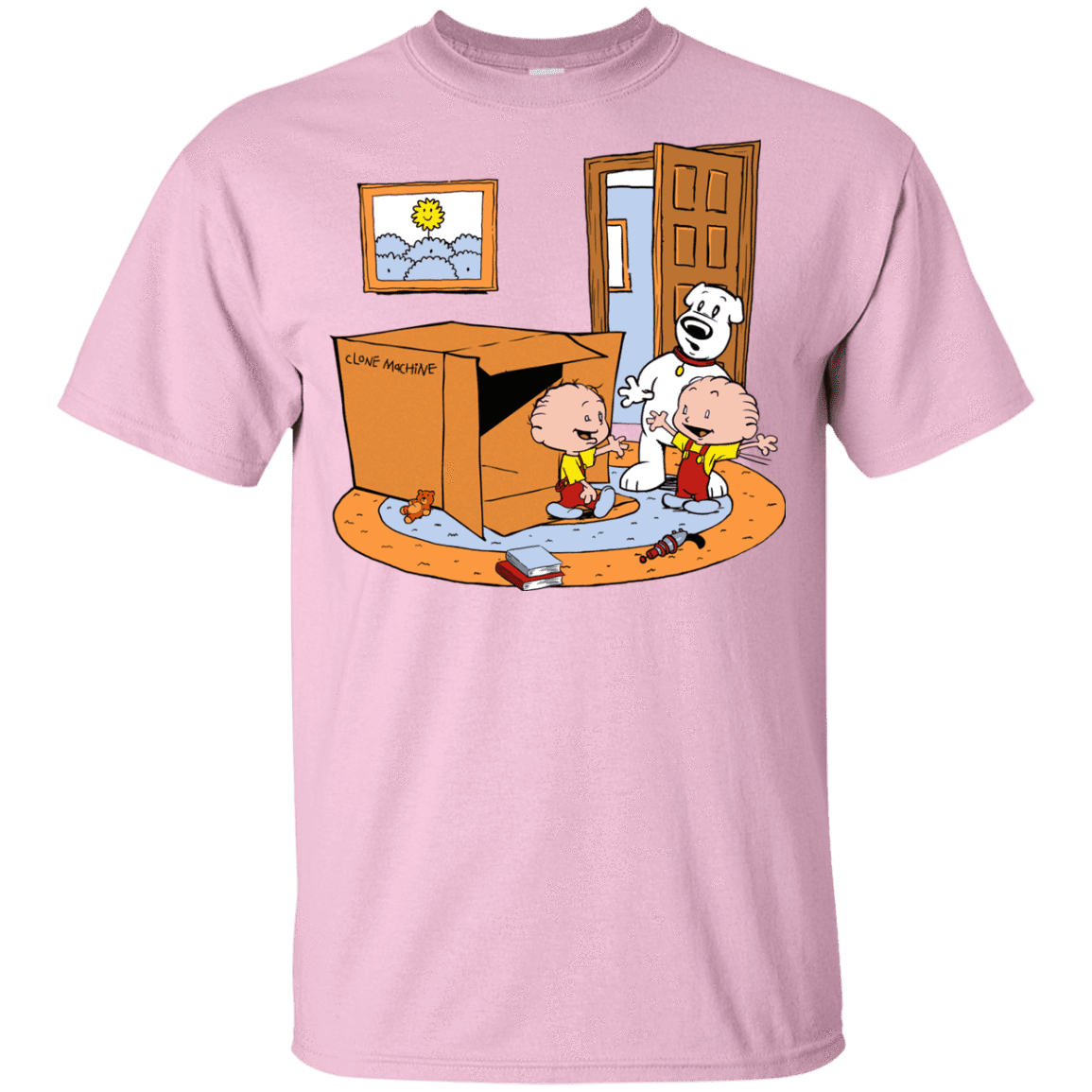 T-Shirts Light Pink / YXS Stewie and Brian Youth T-Shirt