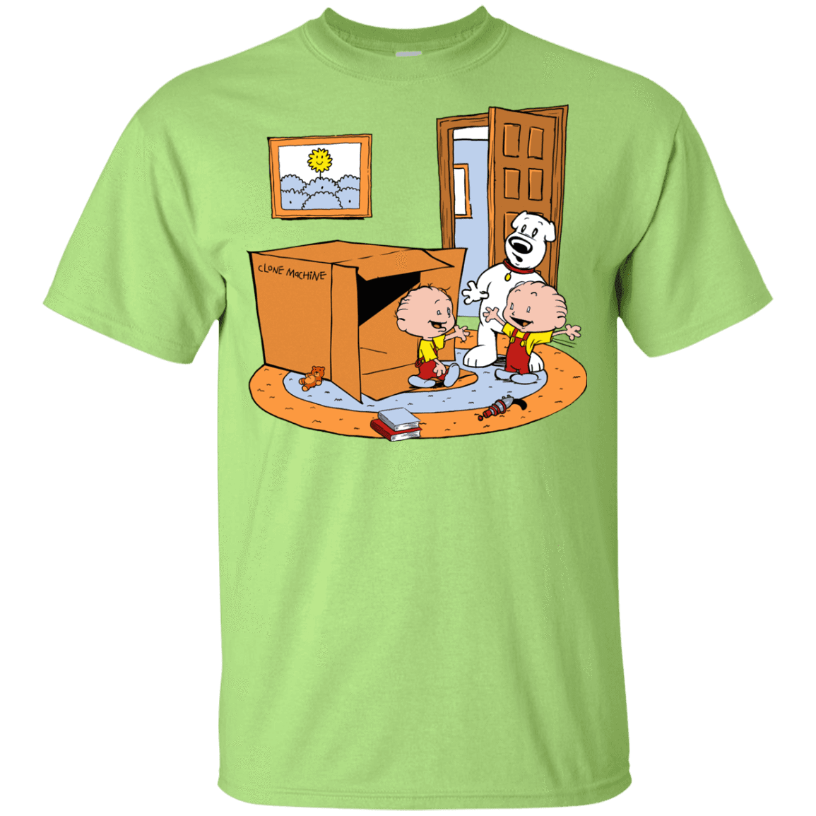 T-Shirts Mint Green / YXS Stewie and Brian Youth T-Shirt