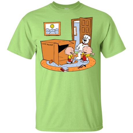 T-Shirts Mint Green / YXS Stewie and Brian Youth T-Shirt