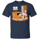 T-Shirts Navy / YXS Stewie and Brian Youth T-Shirt