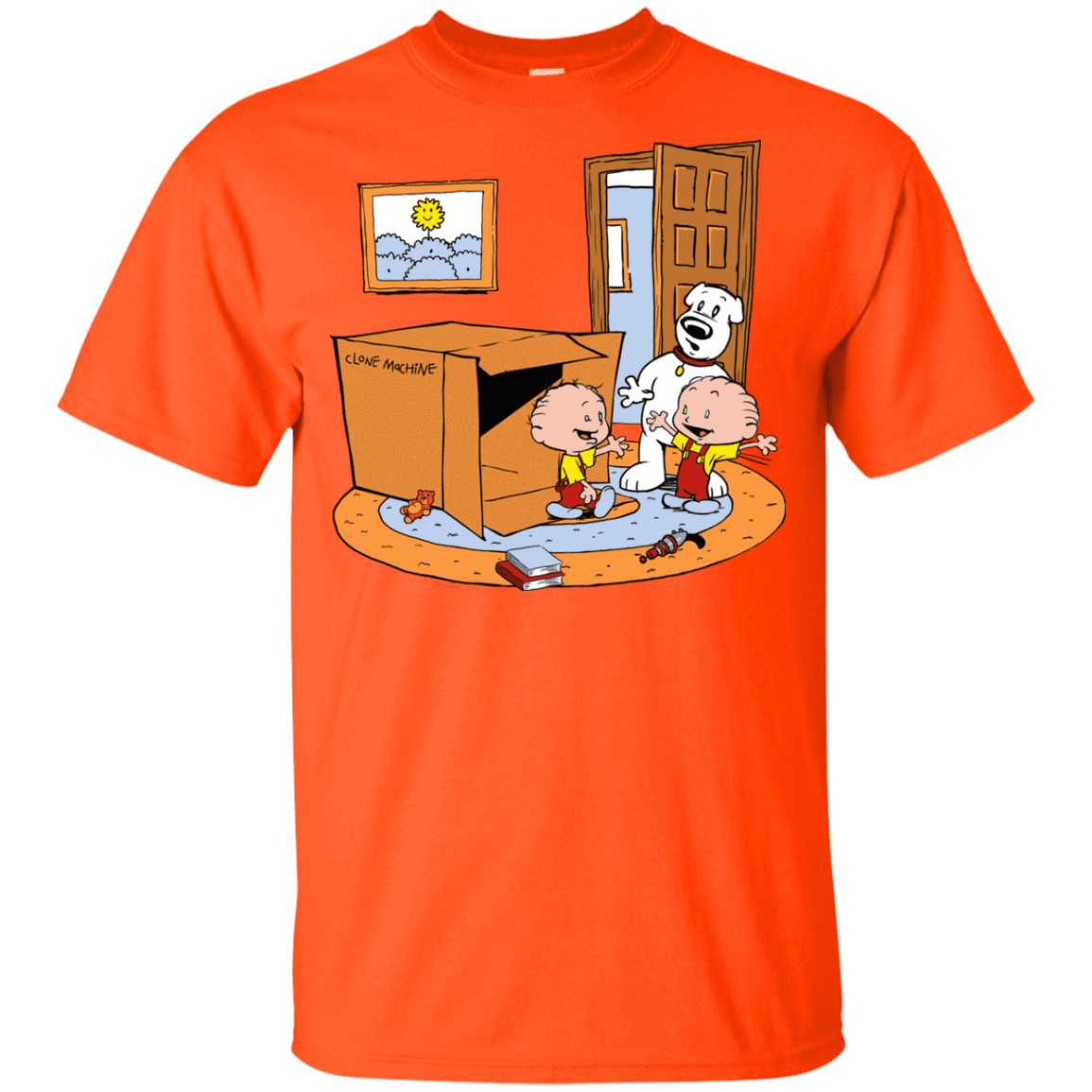 T-Shirts Orange / YXS Stewie and Brian Youth T-Shirt