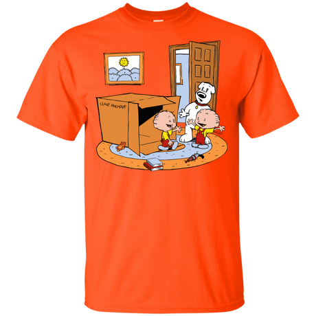 T-Shirts Orange / YXS Stewie and Brian Youth T-Shirt